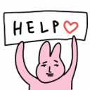 help Discord sticker from Blackcat
