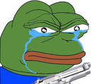 pepe_gun custom emote - ✯ Lᴜᴍɪɴᴏᴜꜱ
