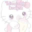 me custom emote from Angels sleepy time!