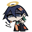 belleTired Discord sticker from Curatorium of Secrets