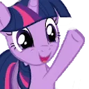 TwiWave custom emote - MLP Pear Butter Cottage