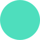 A solid green circle in the Mountain Meadow shade.