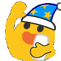 goodnight animated Discord emote from The Content Cave🛖