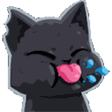 catpffft animated GIF emoji from 🌴 ✨   U T O P I A   ✨ 🌴