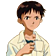 Shinji_mug56 Discord sticker - EvaClub