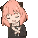 Anya animated GIF emoji | Dead Sheeps