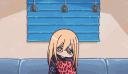 flustered_passout animated emote from MommaShelbs's server
