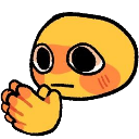 hands Discord sticker from ꒰ Charmant ꒱