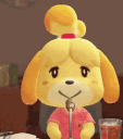isabellegreating animated emote from Nep jr's server