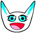 Happy custom emote from SavePoint-Zelcadia