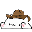 cat03cowboybongocat animated GIF emoji | Study Space
