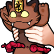 Lunita1 Discord sticker from 🦄🌸Gatos Cósmicos🌸🦄