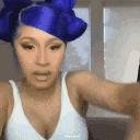 cardib_handsup animated Discord emote | Heart.exe
