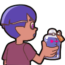 juice custom emote - [adult squid] Never Dies