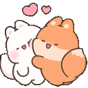 foxCuddles animated emote from ✨КиберЛапки🎮