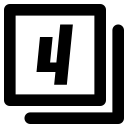 wnumber4 Discord sticker - Roblox LatinoAmerica⭐