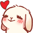 175_blushbunny custom emote - Rabbit Hole