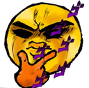jojothinking Discord sticker from Louisiana State Roleplay