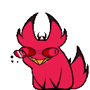 0Alastorcat animated Discord emote - 𓆗˚ ⋆.˚✮ Kιɳɠ Lυƈιϝҽɾ ✮˚.⋆˚𓅭