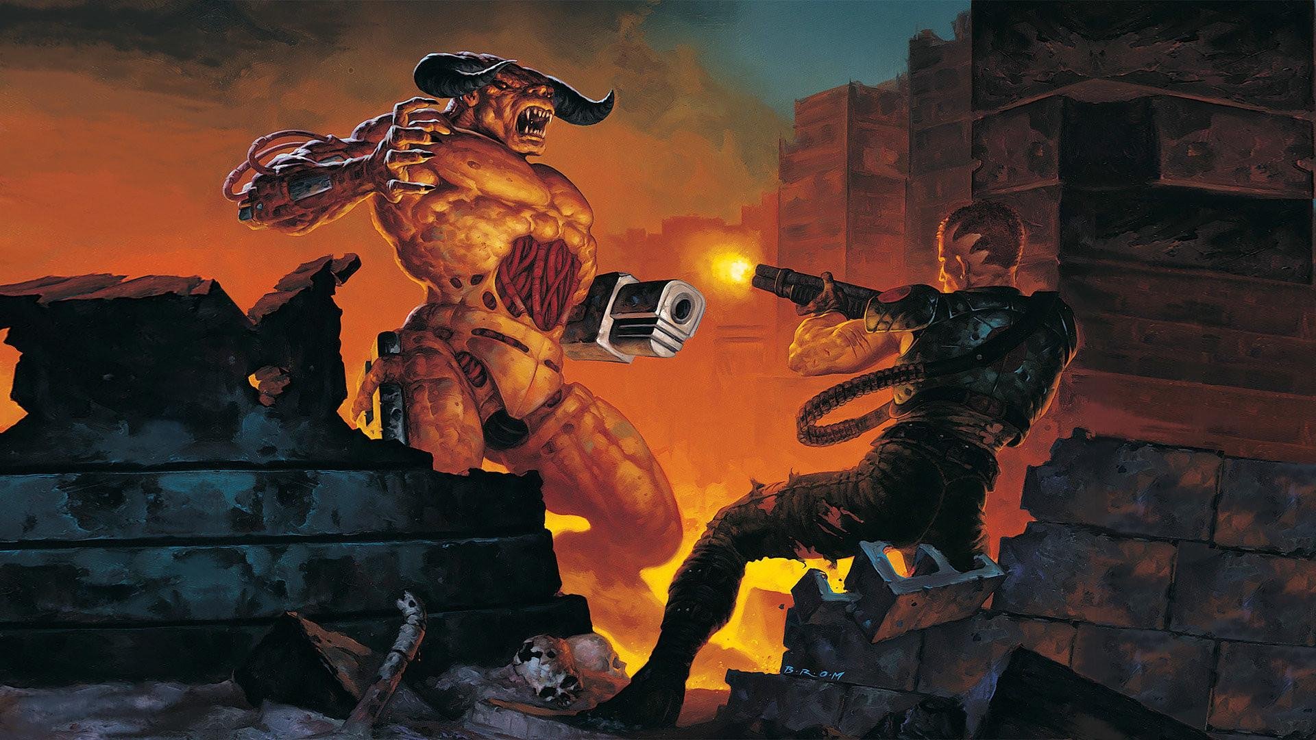 DOOM Slayer Army 𖤐 ̿ ̿'̿'\̵͇̿\ - M.R's IDTech Discord server banner